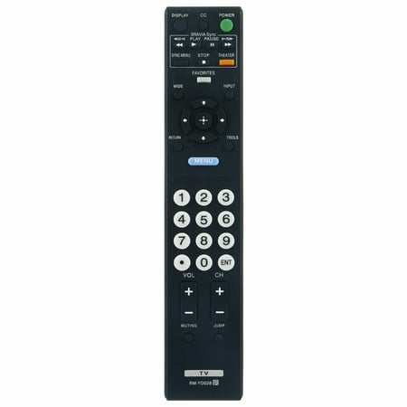 New RM-YD028 For LCD TV Remote Control KDL-52S5100 KDL-46VE5 KDL-46VL150 KDL-40S5100