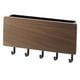 thumbnail image 2 of Organizador de llaves de pared Loviver Home con 5 ganchos para colgar llaves Madera oscura, 2 of 2