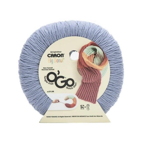 Caron® Big Donut O'Go™ #4 Moyen Acrylique Fil, 9.9oz/280g 533 Yards