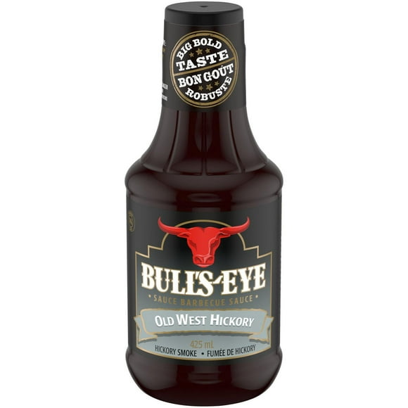 Sauce barbecue Bull’s-Eye Old West Hickory 425mL