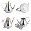thumbnail image 3 of 1.2L Teapot, Coffee Maker - Polished Stainless Steel Tea Kettle with Infuser Tea Filter, Tea Infuser Pot with Lid, 3 of 4