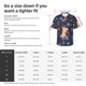 thumbnail image 5 of Fotbe Cartoon Dinosaur Scooter Sport Blue Camisa Hawaiana para Hombre Unisex – Camisa Casual de Verano con Botones de Manga Corta de Algodón y Lino,Medium, 5 of 7