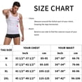 thumbnail image 2 of QRIC Mens Gynecomastia Compression Shirts Slimming Undershirt Body Shaper Tank Top Vest Abs Waist Trainer, 2 of 6