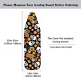 thumbnail image 6 of HELLHERO Stretch Elastic Fit Hook and Loop Fastener Strap Iron Covers Iron Pad Board Cover Skull Daisy Resist Scorching Stretch Fit Pretective Covers, 6 of 6