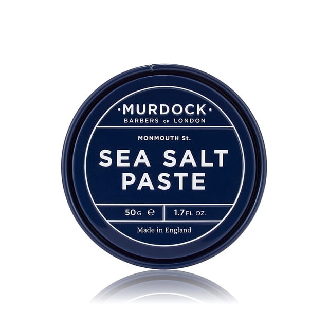 Pasta de sal marina Murdock London desafía la gravedad con una fijación fuerte que dura todo el día Fabricada en Inglaterra 50 g