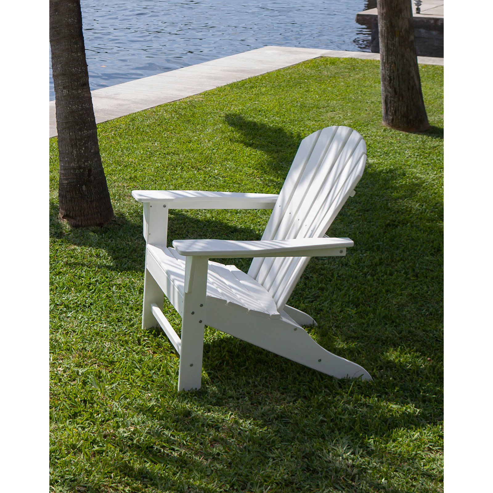 POLYWOOD&reg; South Beach Recycled Plastic Adirondack Chair - image 3 of 11