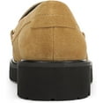 thumbnail image 5 of Franco Sarto Women's Senna Lug Sole Loafer Biscotti Brown Suede 10M, 5 of 6