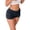 Black, variant on Women's E-Girl Slim Fit Elastic Waist Cargo Shorts, Summer Streetwear Multiple Pocket Shorts for Women, Gray S