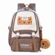 thumbnail image 5 of Mochila de la escuela mochila kawaii linda mochila de capybara para niños marrón claro marrón, 5 of 7
