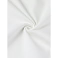 thumbnail image 5 of INSPIRE CHIC Women's Sheath Dress Pleated Neck Pencil Wear-to-Work Dresses XL White, 5 of 6