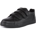 thumbnail image 6 of Kickers Tovni Trip Junior's 3 Strap Vegan Shoes In Black Size 4, 6 of 6