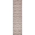 thumbnail image 5 of Unique Loom Damask Traditional Floral Runner Rug, 2 Feet 7 Inch x 10 Feet, Light Brown/Beige, 5 of 5