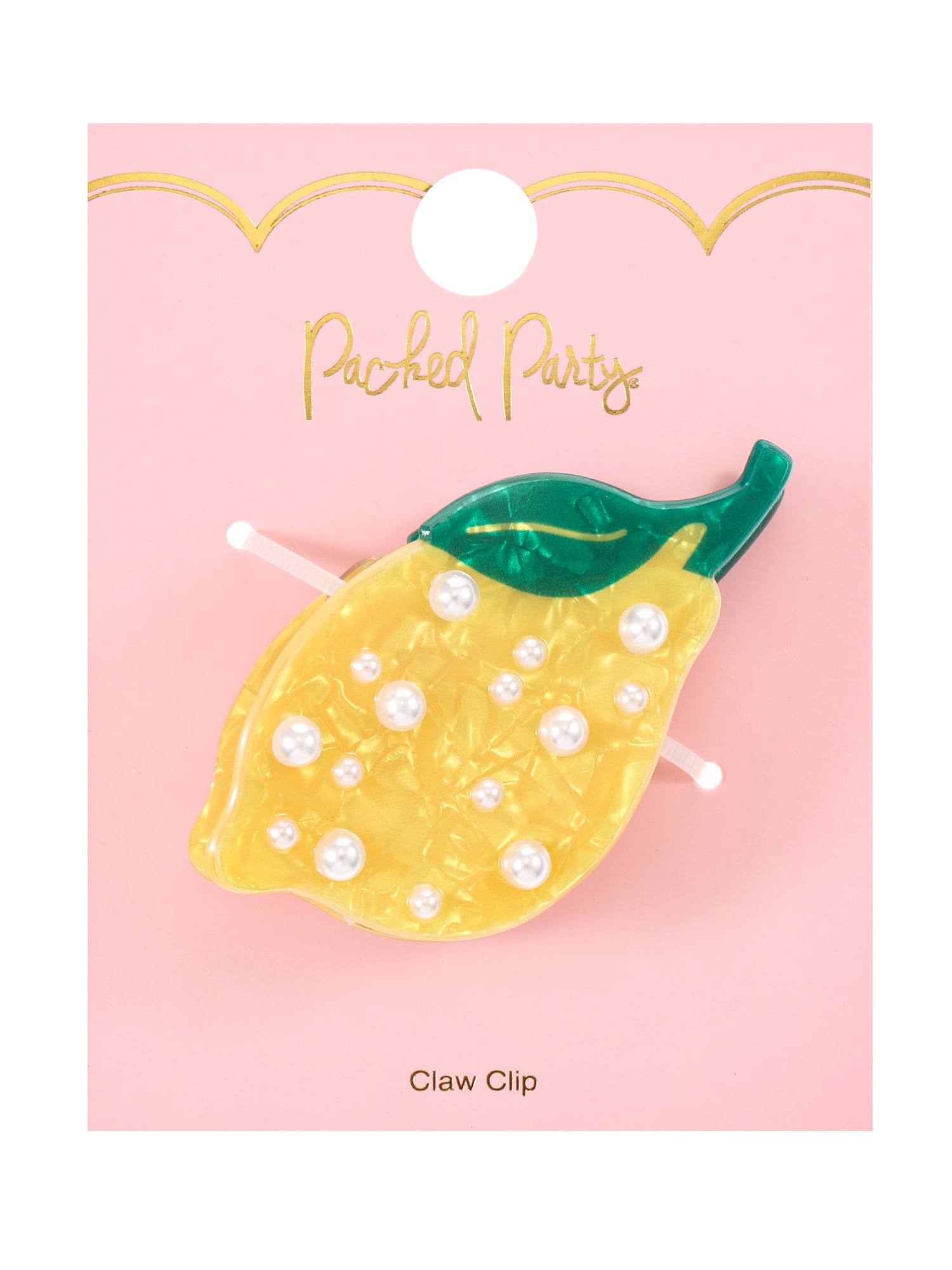 Packed Party Lemon Claw Clip, 1 Piece