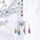 thumbnail image 3 of Crystal Prism Suncatcher Colgante Rainbow Maker para el hogar, decoración de jardín Vhermosa CPB-US-DYP1056-2, 3 of 5