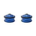 thumbnail image 3 of Advancent Auriculares de bicicleta de 44MM rodamientos de bicicleta fiables aleación de aluminio accesorios de ciclismo universales multicolores Azul 2piezas, 3 of 6