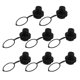 thumbnail image 1 of 8pcs TPU Boston Nozzle One-way Octagonal Inflatable Boat 2-in-1 Screw Nozzle for Inflatable Boat Rubber Kayak Tender Raft Mattress Airbed 22mm (Black), 1 of 2