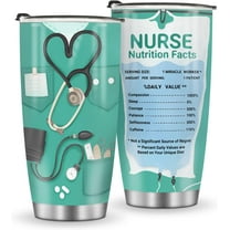 Mug Tumbler Gifts for Nurse - Gifts for Women Girls Nurse Practitioner Appreciation Presents Nursing School Graduation Nurses Week Nurse Accessories 20oz Stainless Steel Coffee Cup