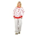 thumbnail image 7 of SOCAL LOOK Women Valentine Heart Sweater - Cute Casual Acrylic Pullover, Perfect for Valentine's Day, 7 of 7