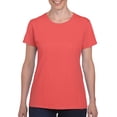 thumbnail image 2 of Gildan Missy Fit Tee CoralSilk, 2 of 2
