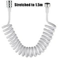 thumbnail image 1 of Telephone line Shower Hose Spring Flexible Water Plumbing Bathroom Accessor, 1 of 8