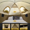 thumbnail image 3 of Truck Tent Qualencey impermeable para plataforma de camión de 6,4 a 6,7 pies, 3 of 8