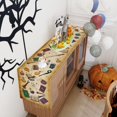 thumbnail image 5 of Camino De Mesa De Lino De Halloween De 72 Pulgadas De Largo, Halloween, Hogar, Cocina, Comedor, Decoración De Mesa, Fiesta De Cumpleaños, Baby Shower, Decoraciones Y Suministros Para Niños, 5 of 5