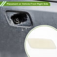 thumbnail image 3 of Front Right Side Bumper Headlight Washer Nozzle Cover Cap for Toyota Prado 2012-2015 Unpainted Bumper Trim Nozzle Cover 1 Pc, 3 of 7