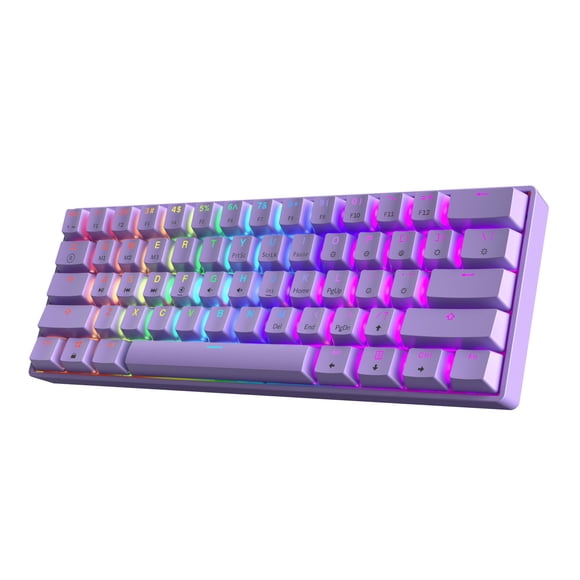 Teclado HK GAMING GK61 60% v3 Hotswap Óptico RGB US