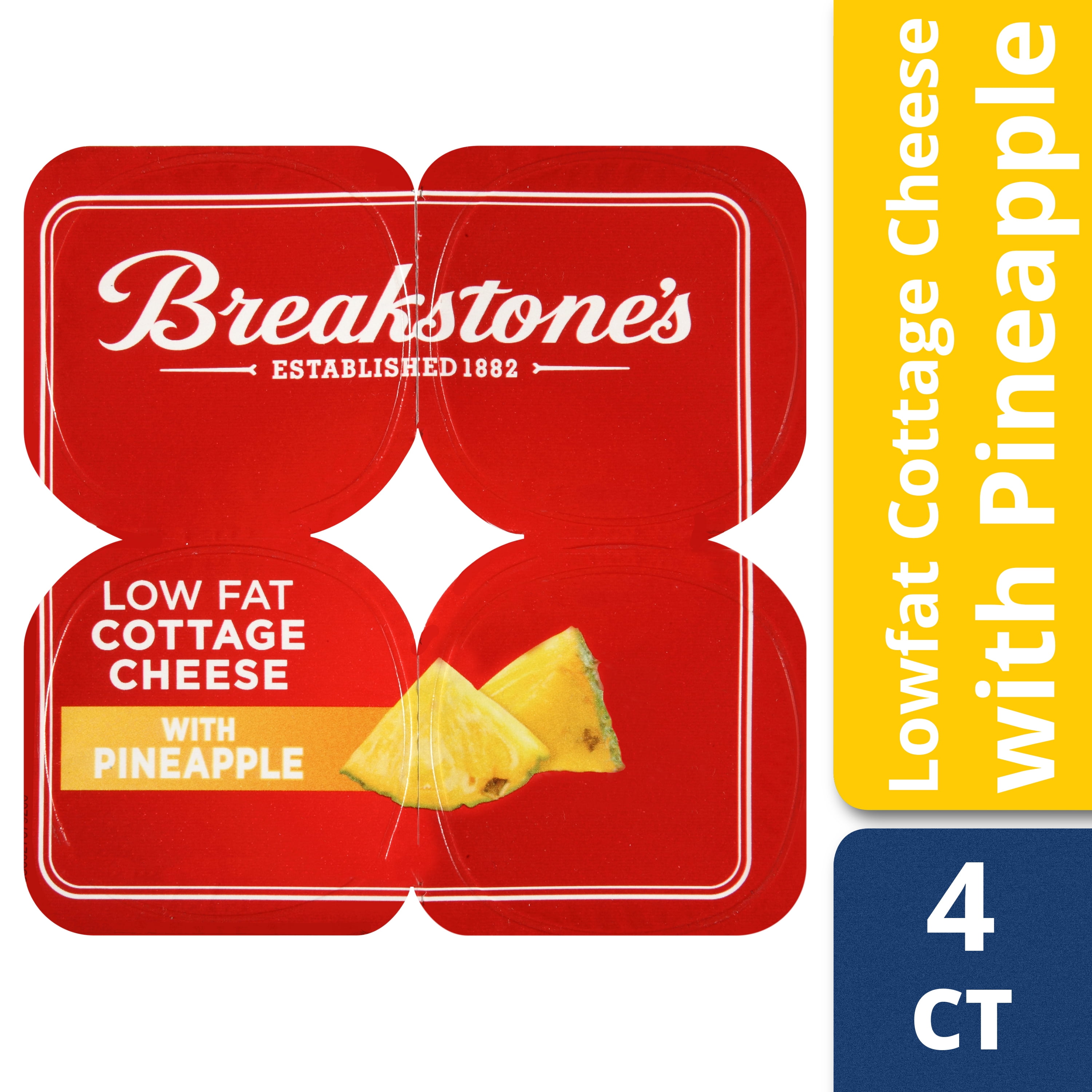 Breakstone S Small Curd 2 Milkfat Lowfat Cottage Cheese With