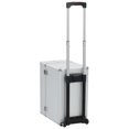 thumbnail image 3 of vidaXL Pilot Trolley 47x39x27 cm Silver Aluminium, 3 of 5