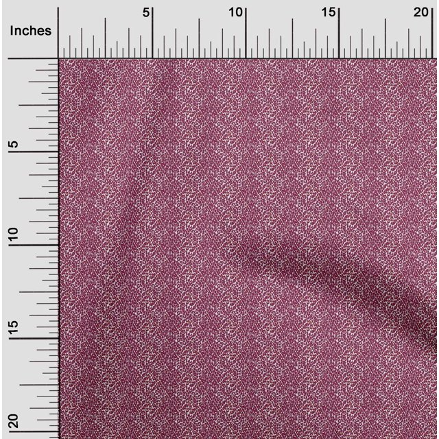 oneOone Organic Cotton Voile Fabric Leopard Animal Skin Fabric Prints by Yard 42 Inch Wide