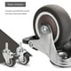thumbnail image 3 of Ruedas para muebles, 4 piezas, ruedas giratorias, ruedas universales para muebles M10 x 25 mm, capacidad de carga de 40 kg por rueda, 3 of 5