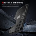 thumbnail image 7 of Feishell Military Shockproof Samsung Galaxy S24 Ultra Case [2 Layer Structure][Military Grade Anti-Drop] Hard Slim Camera Protection Rugged Case, Heavy Duty Protective Case for S24 Ultra,Black, 7 of 7