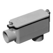 Carlon E986J Rigid Non-Metallic PVC Type-LB Conduit Access Body, 2-Inch