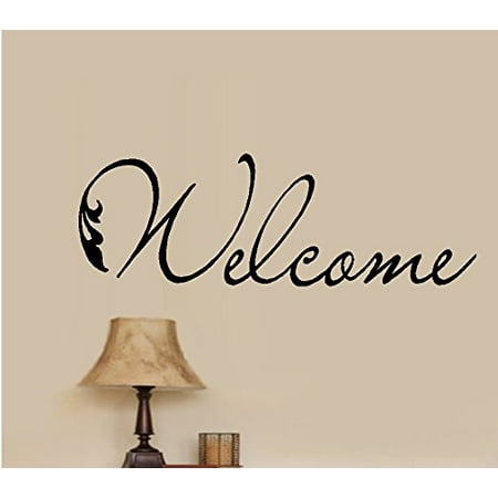 WELCOME #20 ~ WALL DECAL, HOME DECOR 6
