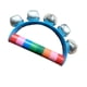 thumbnail image 4 of Pandereta Tambor de mano Juguete musical duradero, instrumento de percusión educativo para Azul, 4 of 9