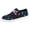 Black, variant on EKVAHL Slip On Orthopedic Boat Shoes for Women Lightweight Canvas Bat Print Low Top Arch Support Daily Travel Walking Sneakers Red