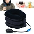 thumbnail image 1 of DEELLEEO Cergrey Inflatable Neck Traction Device Inflatable Neck Stretcher Traction Inflatable 3 Layers Cervical Neck Traction Device Pain Relief Adjustable Neck Stretcher, 1 of 8