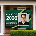 thumbnail image 5 of Custom Graduation Banner Class of 2026 with Photo and Name – Personalized Congrats Sign for High School or College Seniors – Indoor Outdoor Graduation Party Decoration 5*3ft, 5 of 5