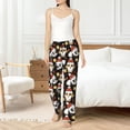 thumbnail image 6 of Lsque Cute Dog Panda Print Women's Pajama Pants, Lounge Pant - Comfortable Home Wear,Elastic Waistband, Stylish Design-Large, 6 of 9