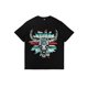 thumbnail image 1 of Camiseta con estampado de calavera bohemia, tops con estampado de girasoles y boho del lejano oeste, camiseta con estampado de calavera bohemia de piel de vaca, camisa del lejano oeste, 1 of 7