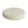 thumbnail image 2 of Round Bar Stool Cover with Elastic Bands, Imitation Silk Fabric Protective Seat Cover for Kitchen Counter, Stretchy Fit, 2 of 6