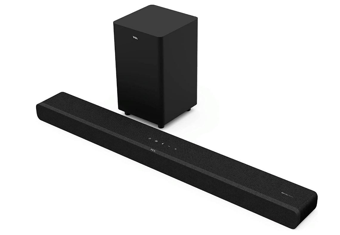 Restored TCL Alto 8 Plus 2.1.2 Channel 39inch Dolby Atmos Sound Bar with Wireless Subwoofer Bluetooth TS8212 Black (Refurbished)
