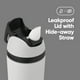 thumbnail image 2 of Owala Kid's Flip 14 oz. Insulated Stainless Steel Water Bottle - Black/Gray, 2 of 4