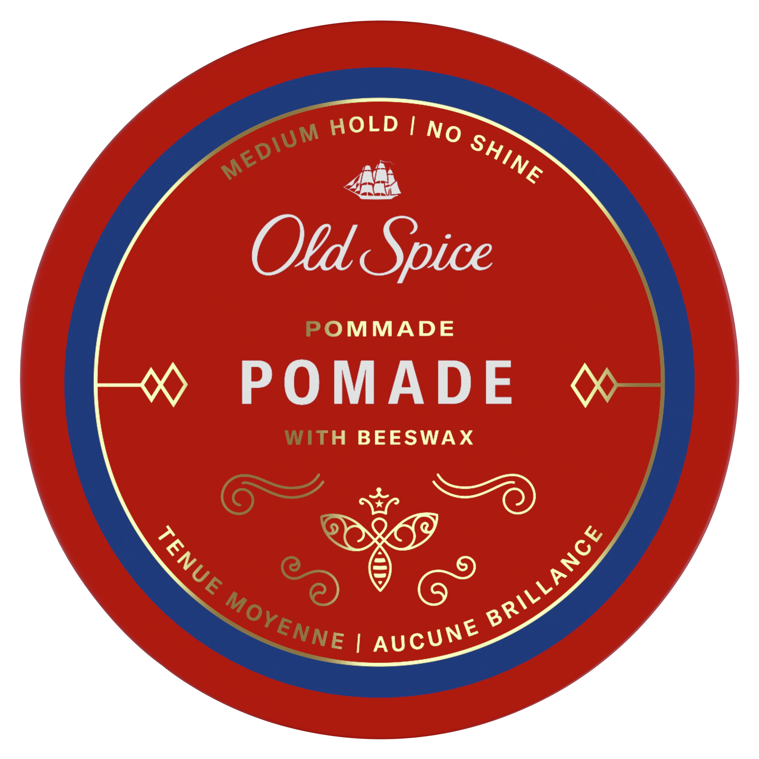 Old Spice Mens Hair Styling Pomade, Matte Finish, Medium Hold,  oz -  