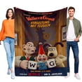 thumbnail image 1 of Película Sin Título de Wallace y Gromit anti-pilling, suave, ligera, esponjosa y acogedora de lujo para hogar y cocina – Perfecta para niños y adultos,130X150cm, 1 of 6