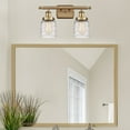 thumbnail image 3 of Innovations Lighting  Ballston Urban Bell - 2 Light 16" Bath Vanity Light Deco Swirl/Brushed Brass Finish, 3 of 5