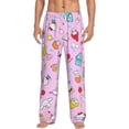 thumbnail image 2 of Lsque Sanrio Print Men's Pajama Pants, Lounge Pant - Comfortable Home Wear,Elastic Waistband, Stylish Design-Medium, 2 of 9