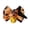Multicolor1, variant on Halloween Pet Collars, Bat Print Ribbon Bow with Pumpkin Ornament and Bell Charm Pendant, Festive Collar with Safety Bell for Cats and Small Dogs