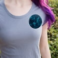 thumbnail image 2 of Wolf Howl Howling Blue Moon Wolves Pinback Button Pin, 2 of 5